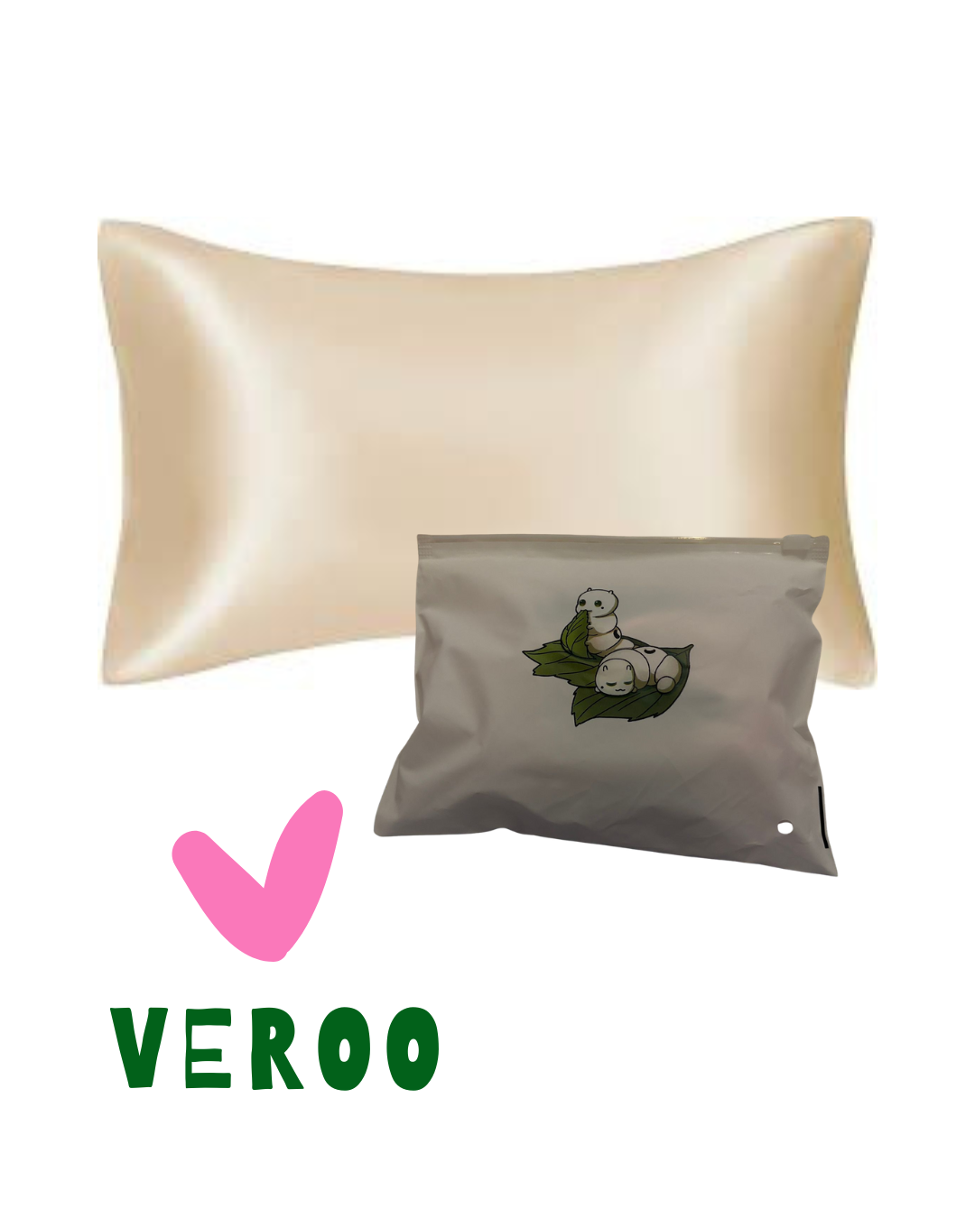 Federa in seta per capelli e pelle