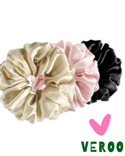 x4 Scrunchies in Seta