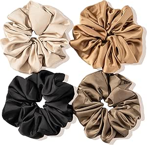 x4 Scrunchies in Seta