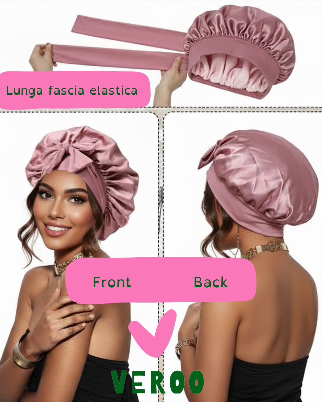Veroo™ – La Cuffia Sogno di Seta